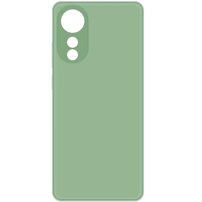 Чехол-накладка Krutoff Silicone Case для OPPO A78 4G зелёный - фото 963086