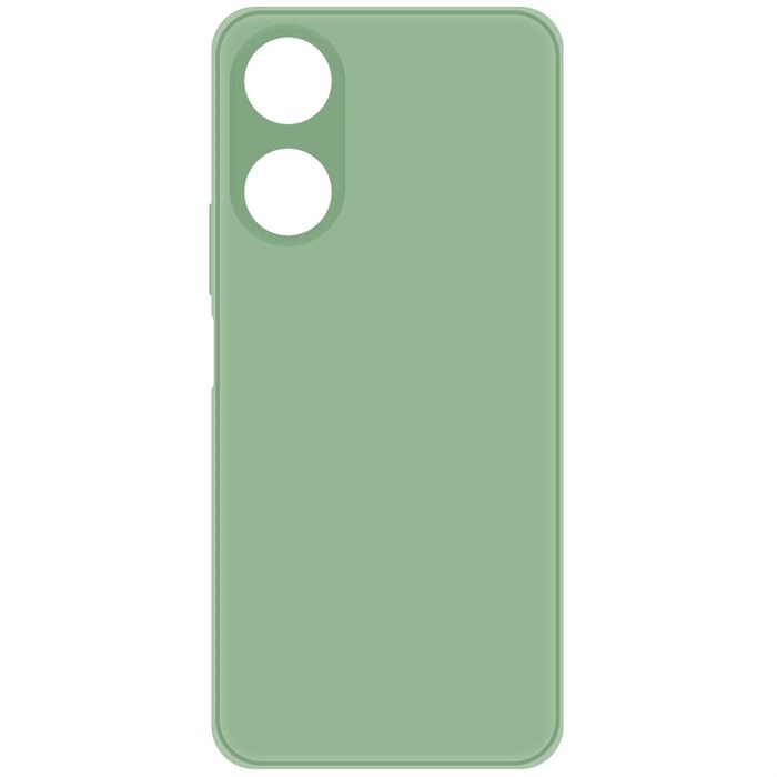 Чехол-накладка Krutoff Silicone Case для Honor X5 Plus зелёный - фото 965604