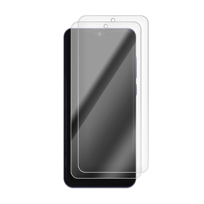 Комплект из 2-х защитных гибридных стекол Krutoff для INOI Note 12 - фото 965793