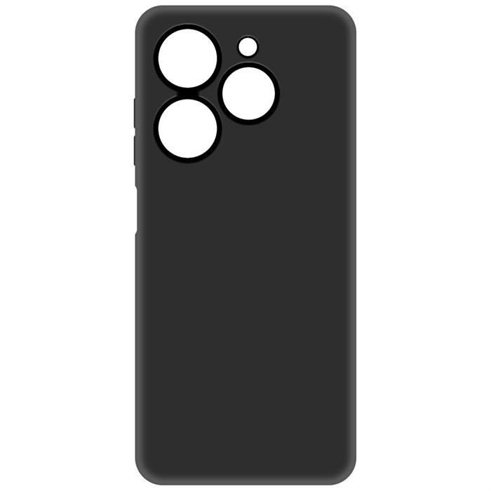 Чехол-накладка Krutoff Soft Case для TECNO Spark 20C/ Go 2024 черный - фото 970641