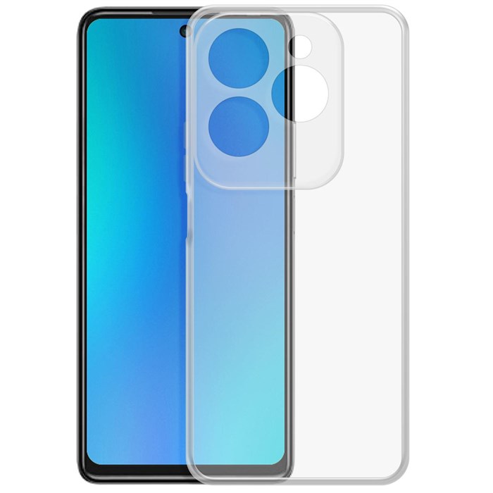 Чехол-накладка Krutoff Clear Case для INFINIX HOT 40/ 40 Pro - фото 984813