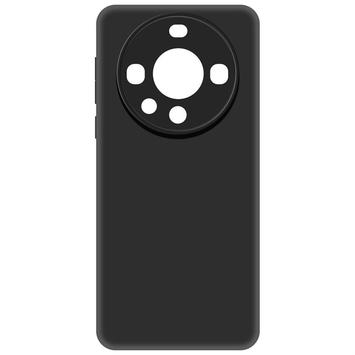 Чехол-накладка Krutoff Soft Case для Huawei Mate 60 черный - фото 989167