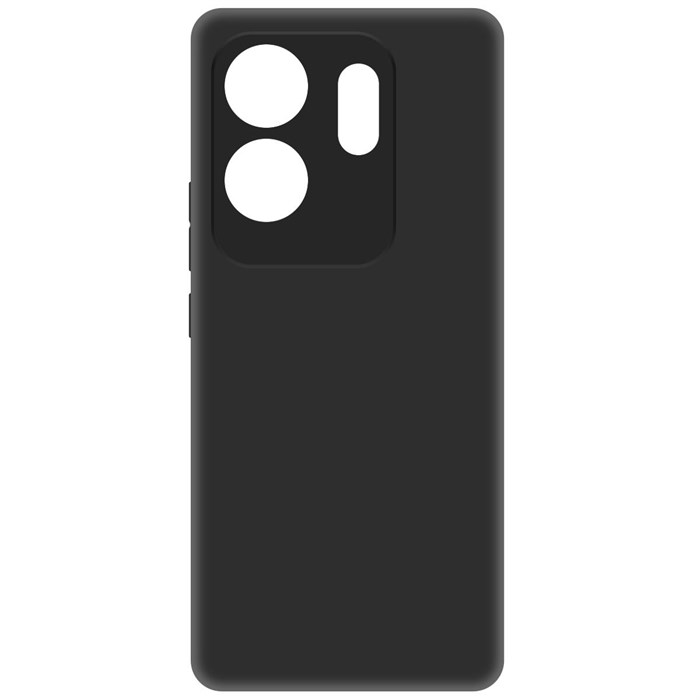 Чехол-накладка Krutoff Soft Case для INFINIX Zero 30 4G черный - фото 991144