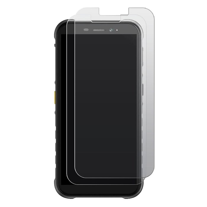 Комплект из 2-х защитных гибридных стекол МАТОВЫХ Krutoff для Ulefone Armor X8 - фото 996494