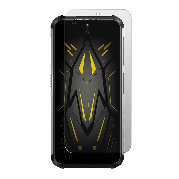 Стекло защитное гибридное МАТОВОЕ Krutoff для Ulefone Armor 22 - фото 996500