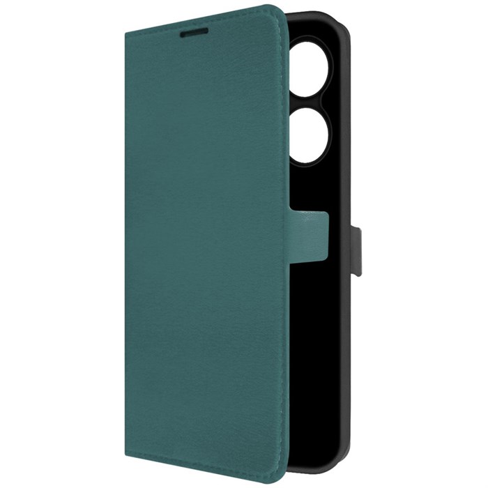 Чехол-книжка Krutoff Eco Book для INFINIX Hot 40/ 40 Pro зелёный опал - фото 996526