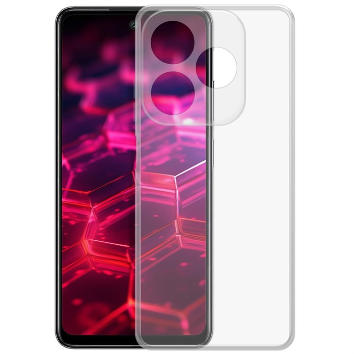 Чехол-накладка Krutoff Clear Case для ITEL P55 - фото 996574