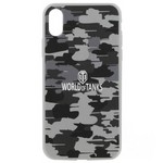 Накладка на Iphone X/Xs PATTERN MILITARY GREY