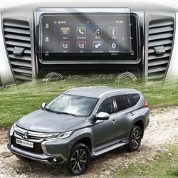 {{photo.Alt || photo.Description || 'Защитное гибридное стекло Krutoff для экрана мультимедии Mitsubishi Pajero Sport 3 2015 - 2021'}}