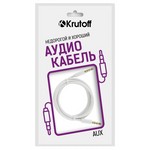 {{photo.Alt || photo.Description || 'Аудио кабель AUX Krutoff Classic белый 1m (пакет)'}}