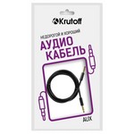 {{photo.Alt || photo.Description || 'Аудио кабель AUX Krutoff Classic черный 1m (пакет)'}}