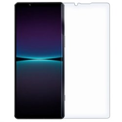 Стекло защитное гибридное Krutoff для Sony Xperia 1 IV