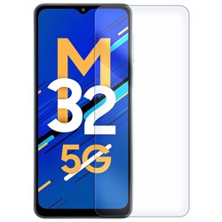 Стекло защитное гибридное Krutoff для Samsung Galaxy M32 5G (M326)