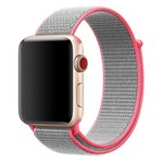 {{photo.Alt || photo.Description || 'Ремешок Krutoff Nylon для Apple Watch 38/40mm (gray/pink) 42'}}