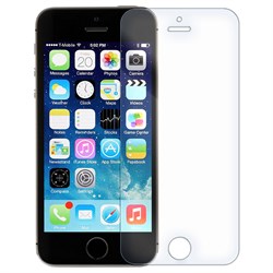 Стекло защитное гибридное Krutoff для iPhone 5/5S/5C/SE