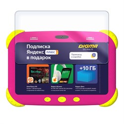 Стекло защитное гибридное Krutoff для Digma Citi Kids (CS7216MG)