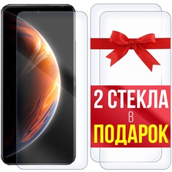 Комплект из 3-х защитных гибридных стекл Krutoff для INFINIX Zero X Pro