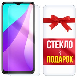 Комплект из 2-х защитных гибридных стекл Krutoff для INFINIX HOT 11 Play