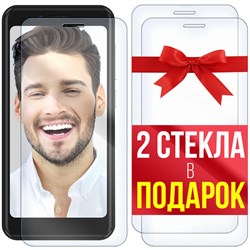 Комплект из 3-x защитных гибридных стекл Krutoff для INOI 3