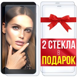 Комплект из 3-x защитных гибридных стекл Krutoff для INOI 5 2021