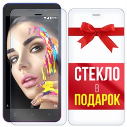 Комплект из 2-x защитных гибридных стекл Krutoff для INOI 2 Lite 2021