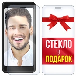 Комплект из 2-x защитных гибридных стекл Krutoff для INOI 3