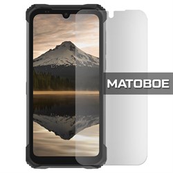 Стекло защитное гибридное МАТОВОЕ Krutoff для Doogee S86 Pro