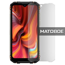 Стекло защитное гибридное МАТОВОЕ Krutoff для Doogee S96 Pro