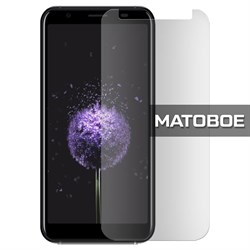 Стекло защитное гибридное МАТОВОЕ Krutoff для Doogee X55