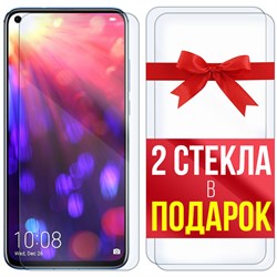 Комплект из 3-x защитных гибридных стекл Krutoff для Honor View 20