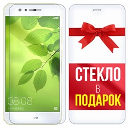 Комплект из 2-x защитных гибридных стекл Krutoff для Huawei Nova 2