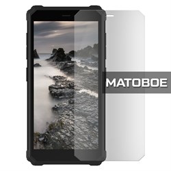 Стекло защитное гибридное МАТОВОЕ Krutoff для Oukitel F150 Lite H2022