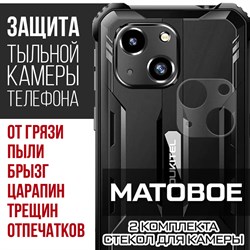 {{photo.Alt || photo.Description || 'Стекло защитное гибридное МАТОВОЕ Krutoff для камеры Oukitel WP20 (2 шт.)'}}