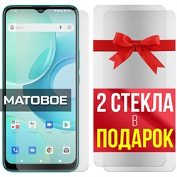 {{photo.Alt || photo.Description || 'Комплект из 3-x защитных гибридных стекол МАТОВЫХ Krutoff для Wiko T10'}}