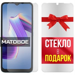 {{photo.Alt || photo.Description || 'Комплект из 2-x защитных гибридных стекол МАТОВЫХ Krutoff для Tecno POP 5 LTE'}}