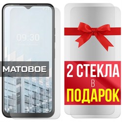 {{photo.Alt || photo.Description || 'Комплект из 3-x защитных гибридных стекол МАТОВЫХ Krutoff для Tecno POP 6'}}