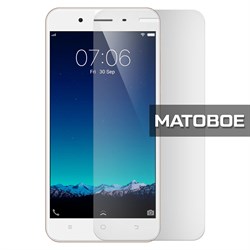 Стекло защитное гибридное МАТОВОЕ Krutoff для Vivo Y65/Y66