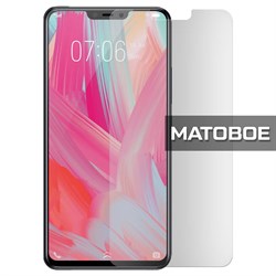 Стекло защитное гибридное МАТОВОЕ Krutoff для Vivo Y85