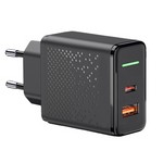 {{photo.Alt || photo.Description || 'СЗУ Krutoff CH-08 USB-C+USB-A, PD3.0, QC3.0, 18W (black)'}}