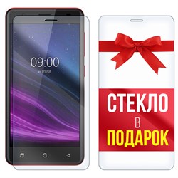 Комплект из 2-x защитных гибридных стекл Krutoff для BQ 5016G Choice