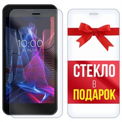 Комплект из 2-x защитных гибридных стекл Krutoff для BQ 5047L Like