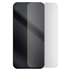 Стекло защитное гибридное МАТОВОЕ Krutoff для iPhone 13 Pro Max/14 Plus