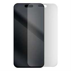 Стекло защитное гибридное МАТОВОЕ Krutoff для iPhone 14 Pro Max