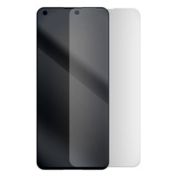 Стекло защитное гибридное МАТОВОЕ Krutoff для Realme 8 Pro
