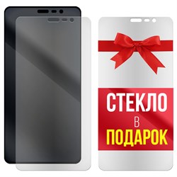 Комплект из 2-x защитных гибридных стекол МАТОВЫХ Krutoff для Xiaomi Mi Note 3