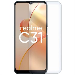 Стекло защитное гибридное Krutoff для Realme C31