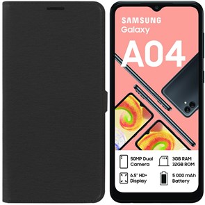 {{photo.Alt || photo.Description || 'Чехол-книжка Krutoff Eco Book для Samsung Galaxy A04 (A045) черный'}}