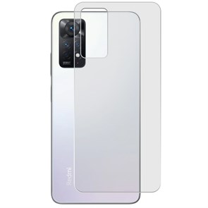 Стекло защитное гибридное МАТОВОЕ Krutoff для Xiaomi Redmi Note 11E Pro задняя сторона