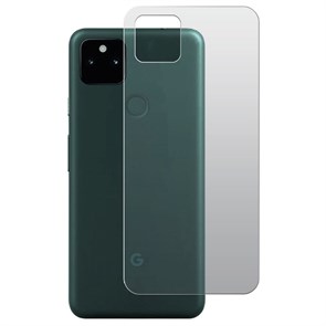 Стекло защитное гибридное МАТОВОЕ Krutoff для Google Pixel 5a 5G 2021 задняя сторона