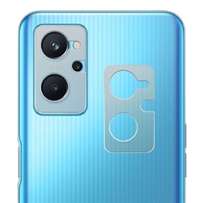 Стекло защитное гибридное МАТОВОЕ Krutoff для камеры Realme 9i (2 шт.)